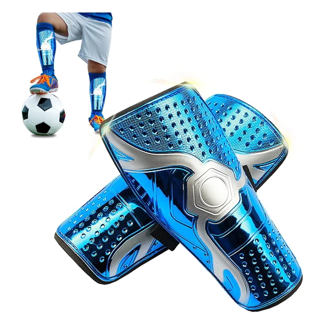 Espinilleras Niño ZMXW - Protección Transpirable 6-12 años - Ligero y Cómodo