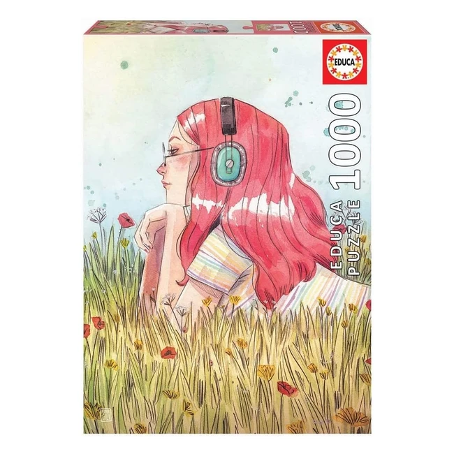 Puzzle 1000 piezas adultos Esther Gili junio 19030 ¡Estimula mente y creatividad!