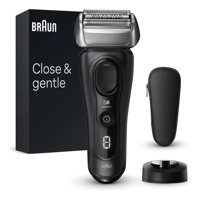 Braun Series 8 Afeitadora Eléctrica Hombre 8510s Negro