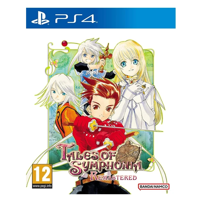 Tales of Symphonia Remastered PS4 Edition - Explorez un monde riche et vivez une histoire inoubliable!