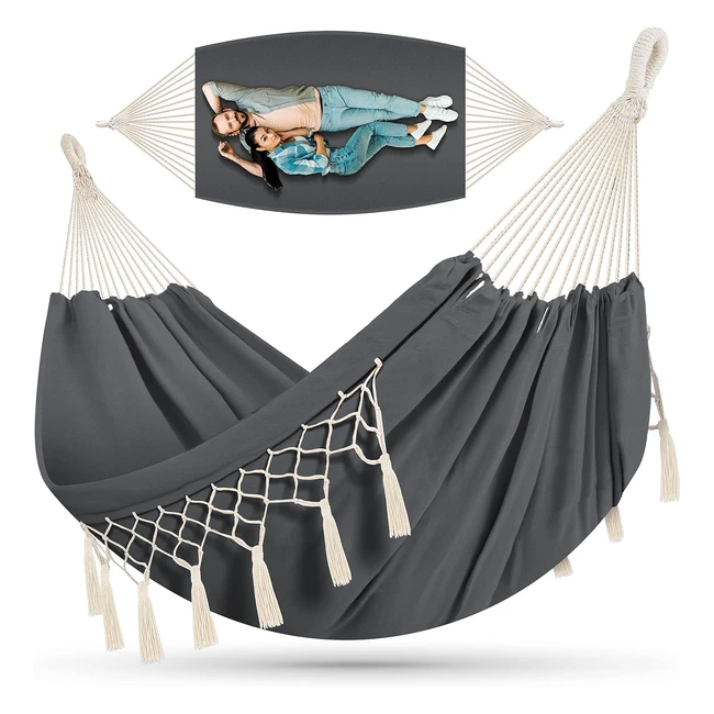 Hamac Kesser 300 kg 320 x 150 cm Respirant Résistant Intempéries