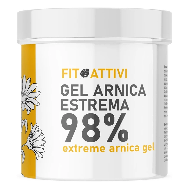 Gel Arnica 550 ml per Cavalli - Arnica Estrema 98 - Pomata con Vitamina E, Menta e Lavanda - Made in Italy