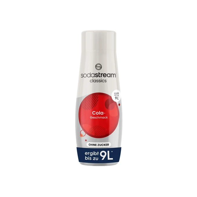 Sodastream Sirup Cola ohne Zucker 440 ml - Macht 9 Liter Fertiggetränk in Sekunden