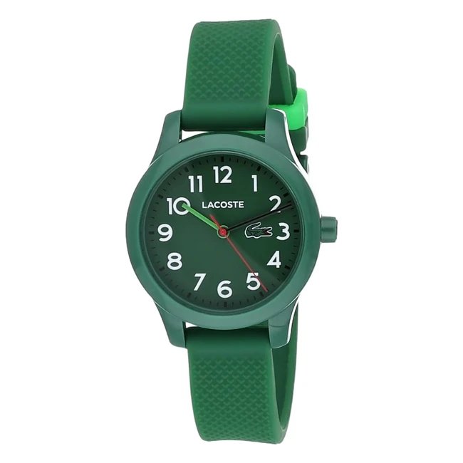 Reloj Lacoste para Niños - Analógico de Cuarzo - Correa de Silicona Verde - Ref. 2030001