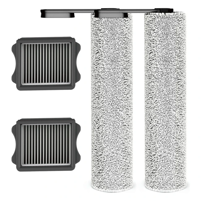 Tineco Zubehörset für Boden One S5 S5 Pro: 2 HEPA-Filter & 2 Bürstenrollen