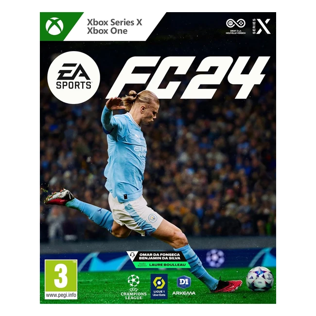 EA Sports FC 24 Standard Edition Xbox One Xbox Series X Jeu Vidéo Français - Technologie Hypermotion, Joueurs Réalistes, Ultimate Team