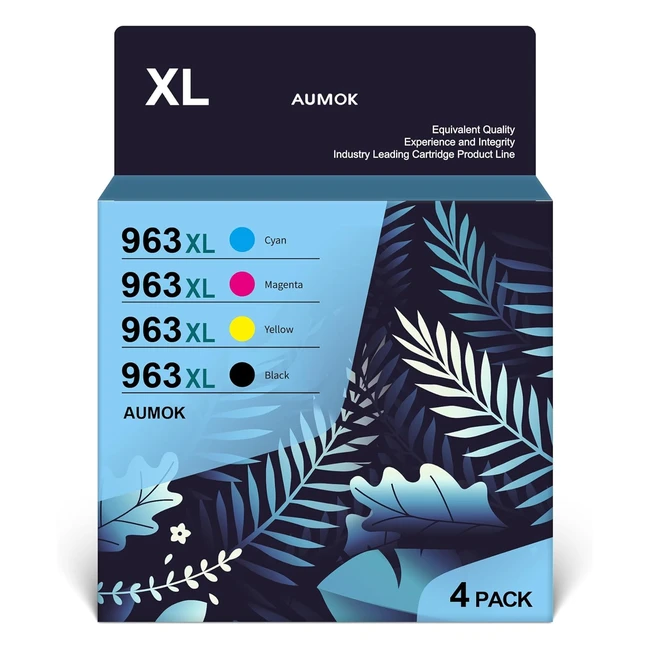 Cartouches d'encre 963XL pour HP 963 XL Multipack - HP Officejet Pro 9012 9010 9020 9014 9015 9016 9018 9019 9022 9025