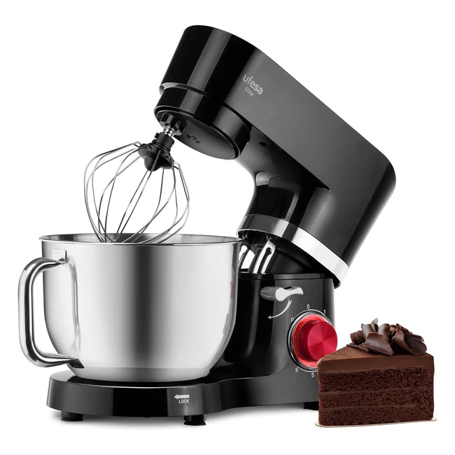 Batidora Amasadora Ufesa Elite Noir 1400W 55L - Robot Cocina Multifunción