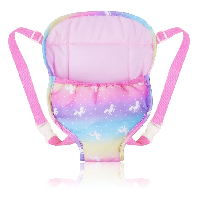 Portabebés para muñecas 14-18 pulgadas - Seguro y Duradero