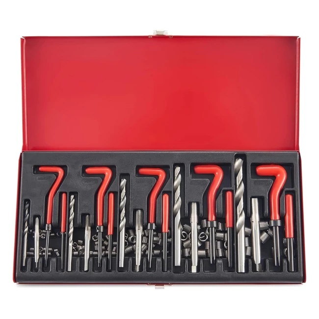 Kit Riparazione Filetti Orion Motor Tech 131 Pezzi M5 M6 M8 M10 M12