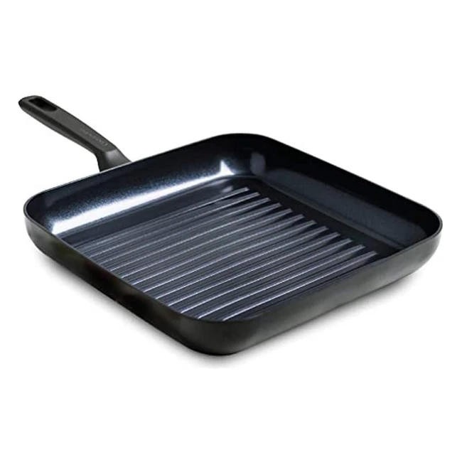 GreenPan Bratpfanne Schwarz 28 cm - Antihaftbeschichtung, PFAS-frei, Induktionsboden