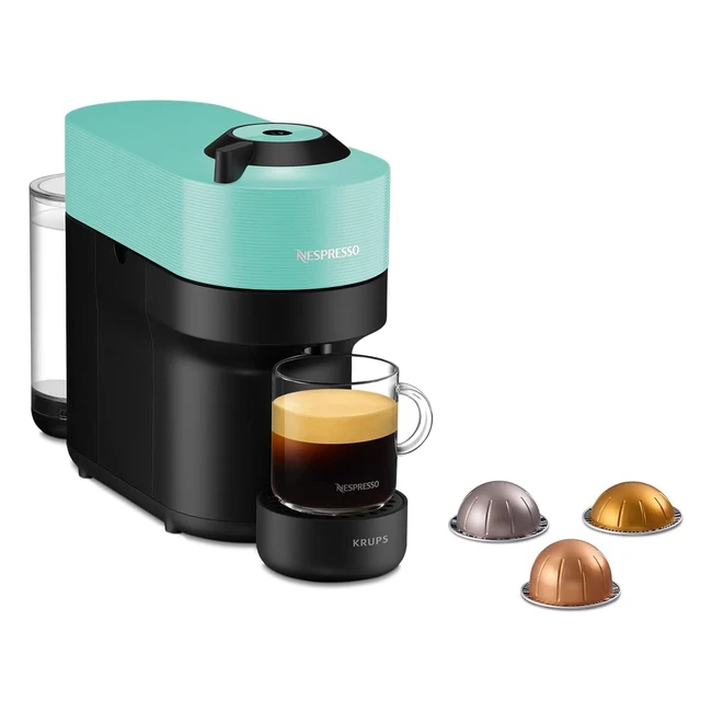 Machine Café Nespresso Krups Vertuo Pop YY4887FD - 4 Tailles de Tasse - Technologie Centrifusion
