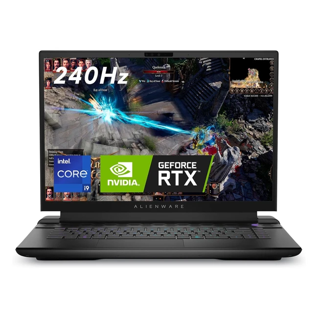 Alienware M16 R1 16 QHD 240Hz Intel Core i9-13900HX RTX 4080 32Go SSD 1To Windows 11