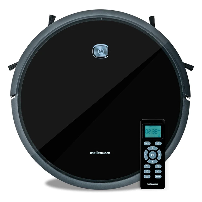 Robot Aspirador Tidy Random 1400PA Alta Potencia - Aspira, Friega, Barre y Pasa la Mopa - Ideal para Mascotas - Autonomía 160 min - 150m2 - Mando a Distancia