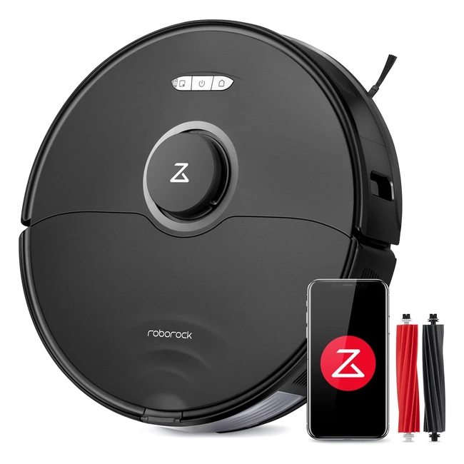 Roborock S8 Saugroboter mit Doppelbürste 6000Pa 3D Strukturierte Hindernisvermeidung Staubsauger Roboter Alexa Tierhaare Upgrade S7