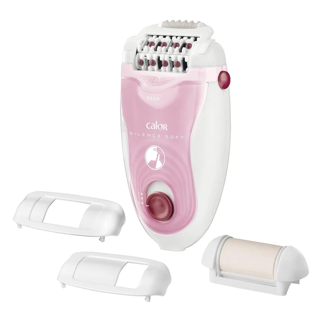 Epilateur Calor Silence Soft 24 pinces - Ultra silencieux - Technologie microcontact - EP5620C0