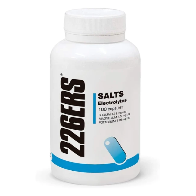 226ers Sales Minerales Electrolitos - Suplemento Deportivo 100 Cápsulas