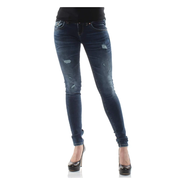 LTB Julita X Vaqueros Skinny Azul Tessa Wash 52172 30W 30L Mujer