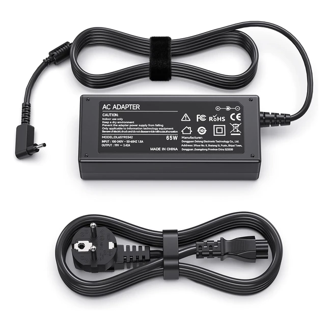 Cargador Acer Portátil 65W Aspire 3 5 S7 Swift 3 SF31451 SF31452 - AC Adaptador
