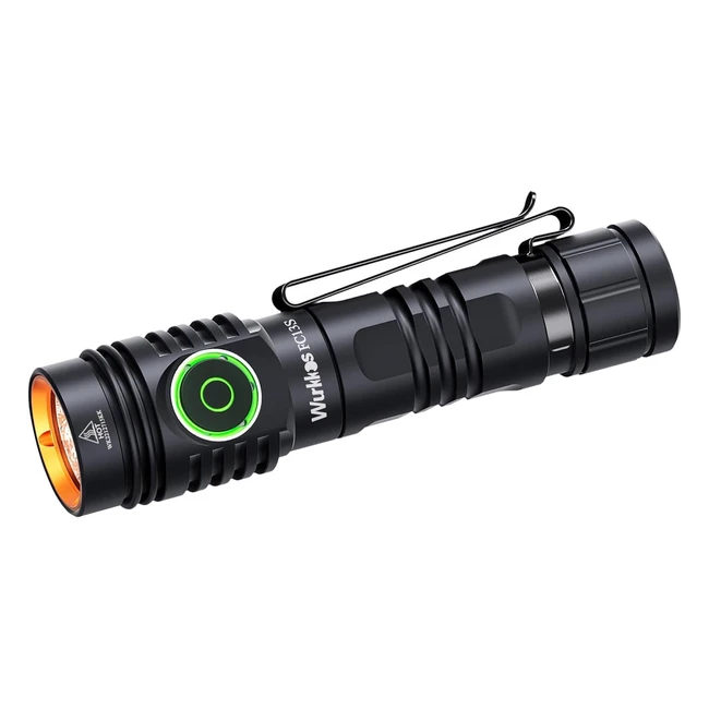 Linterna LED Recargable Wurkkos FC13S - Potente 2500L - 6 Modos - IP68