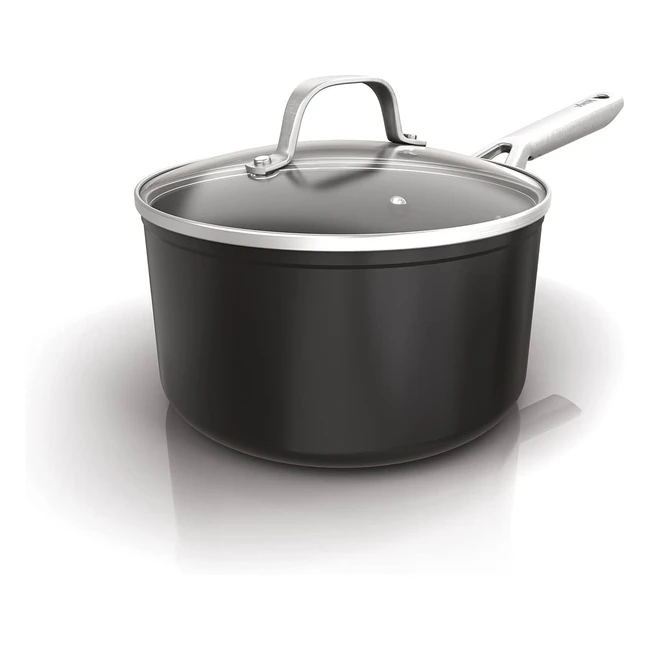 Ninja ZeroStick Essentials 20cm Saucepan C10220UK - Nonstick Forged Aluminium