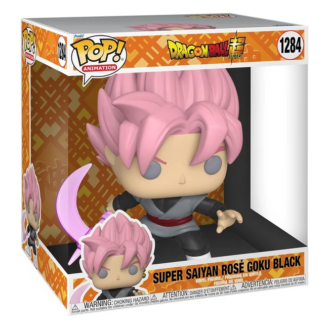 Funko Pop Jumbo DBS Goku Translucent Scythe Dragon Ball Figurine Vinyle Collectionner