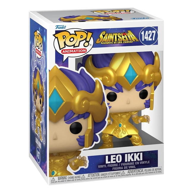Funko Pop Animation Saint Seiya Gold Leo Phoenix Ikki Figurine Vinyle #95cm Collection Cadeau