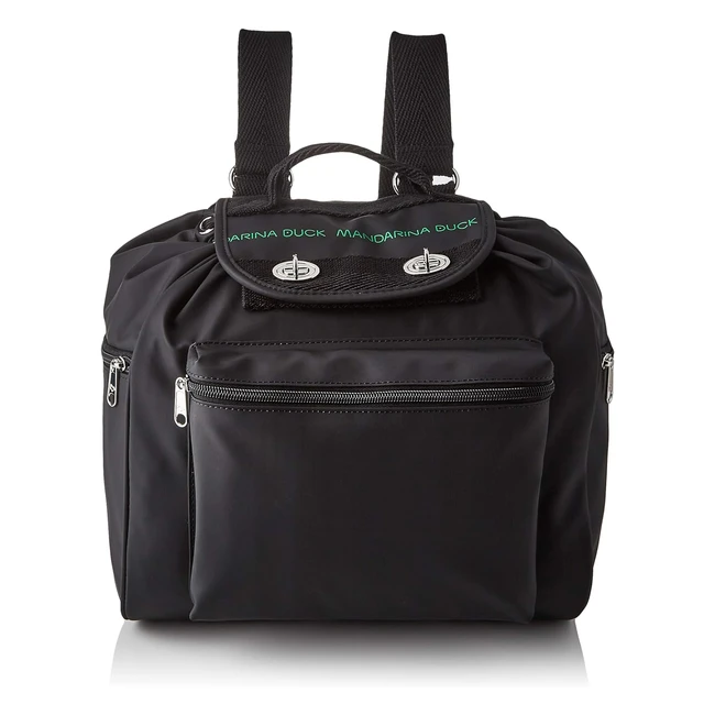 Zaino Donna Mandarina Duck Utility P10UQT01 Nero 31x35x18