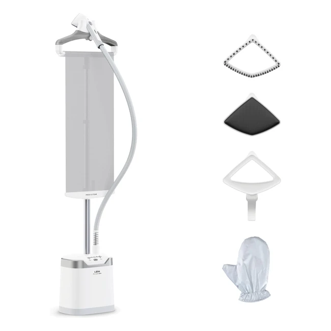 Calor Pro Style Care - Défroisseur vapeur puissant 42 g/min 2000W - Chauffe rapide 45 sec - Autonomie 40 min - Blanc IT8470C0