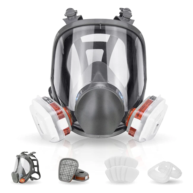 Maschera Protettiva Totale con Filtro Attivo - ZXICH - Ref. 12345