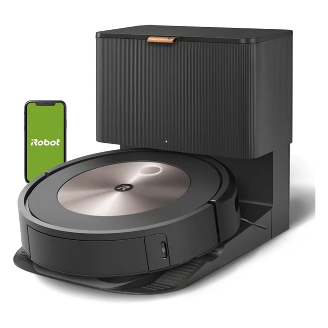 Aspirapolvere Irobot Roomba J7 WiFi - Svuotamento Automatico - Mappatura Intelligente - 2 Spazzole Multisuperficie