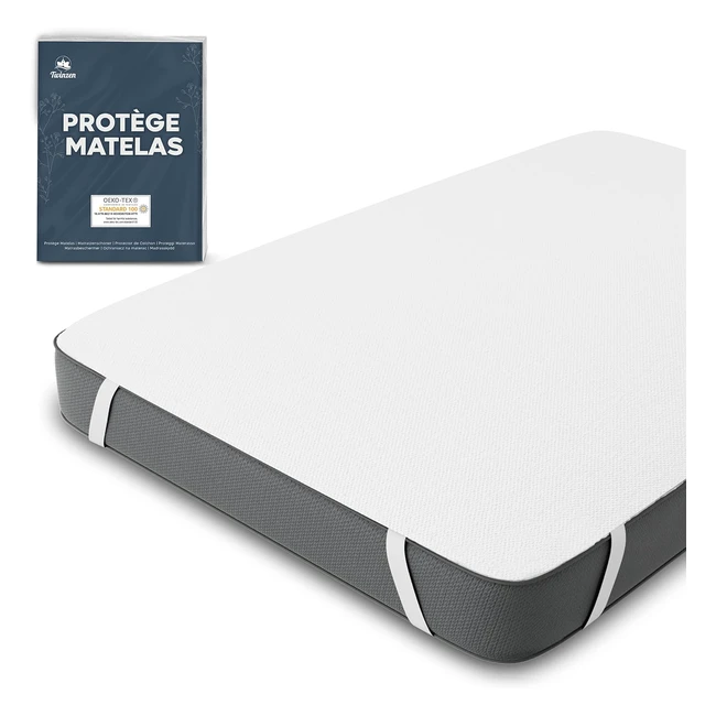 Protège matelas 70x190cm imperméable certifié Oeko-Tex Twinzen