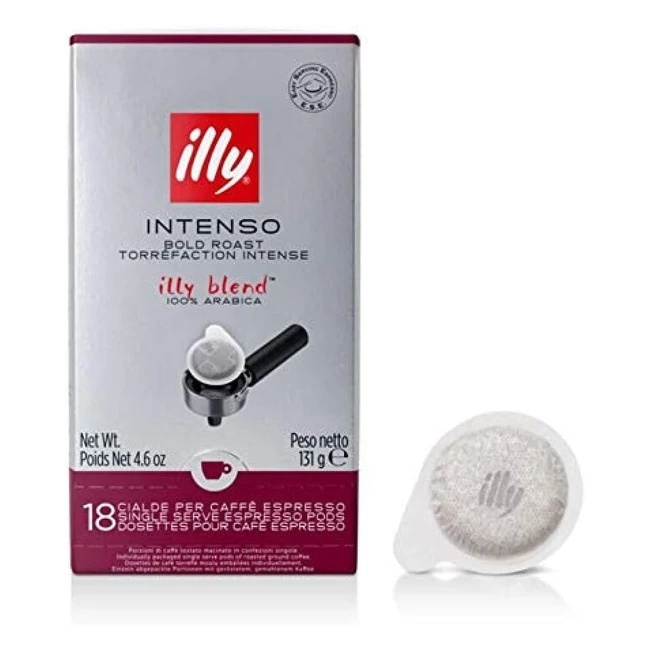 Illy Caffè Tostato Intenso in Cialde ESE - Confezione da 216 Cialde
