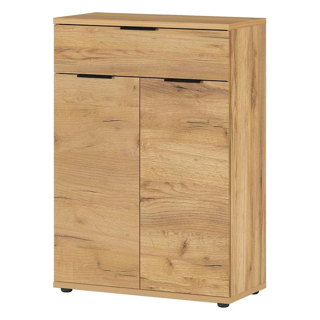 Zapatero Germania 2790243 Roble Navarra 15 pares 75x110x37 cm