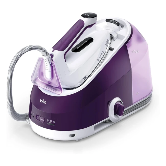 Ferro da Stiro Braun CareStyle 5 IS5247VI - Tecnologia FreeGlide 3D - 145 g/min Vapore - 2400W - Viola