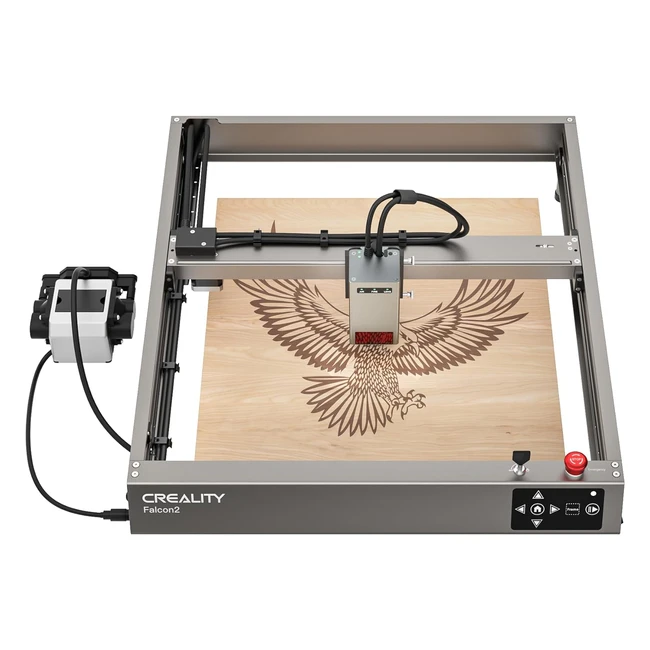 Creality Falcon 2 Graveurs Laser 12W - Vitesse de 25 000mm/min - Découpe Bois Métal Acrylique - 400mm x 415mm