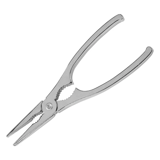 Tenacilla de Marisco Fackelmann 17x45cm - Abre Cascara de Cangrejo, Langosta, Bogavante - Acero Inoxidable