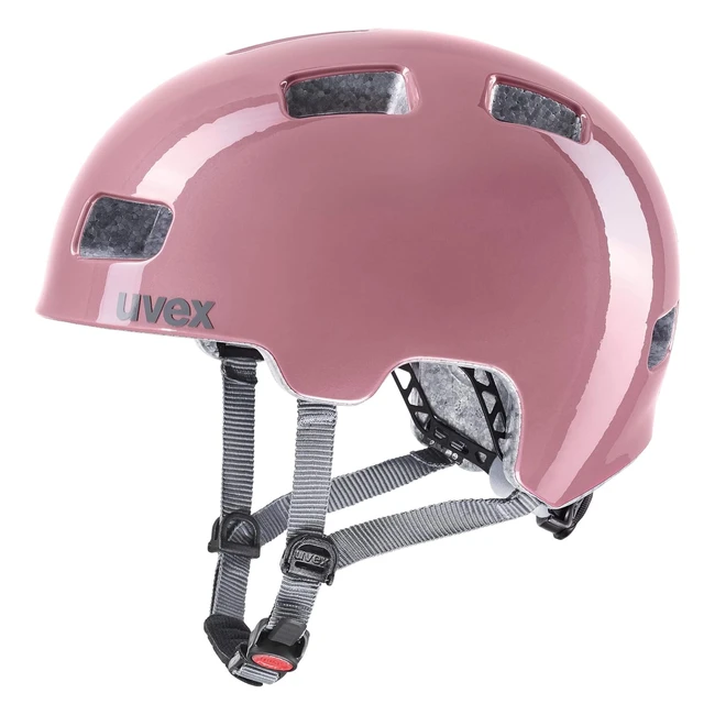 UVEX HLMT 4 Fahrradhelm Kinder 5558cm Rose Grey Individuelle Anpassung