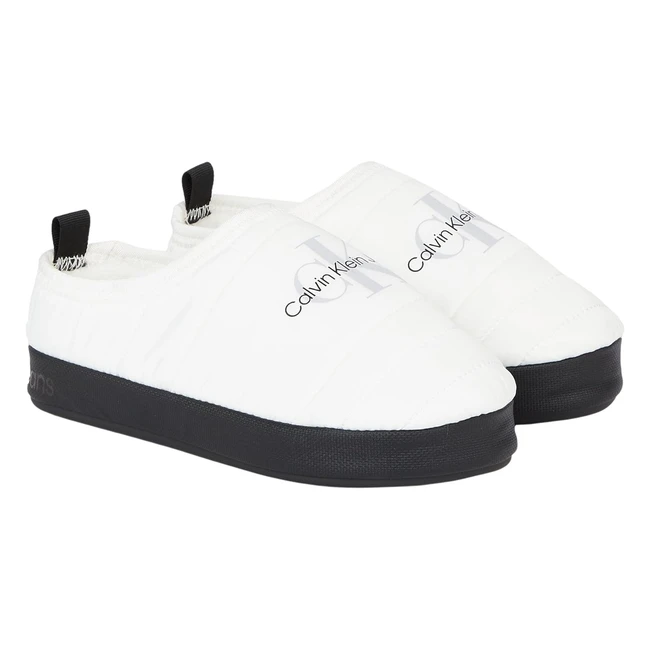Calvin Klein Jeans Women's Home Slipper Mono WN YW0YW00747 - Cozy Slippers for Women