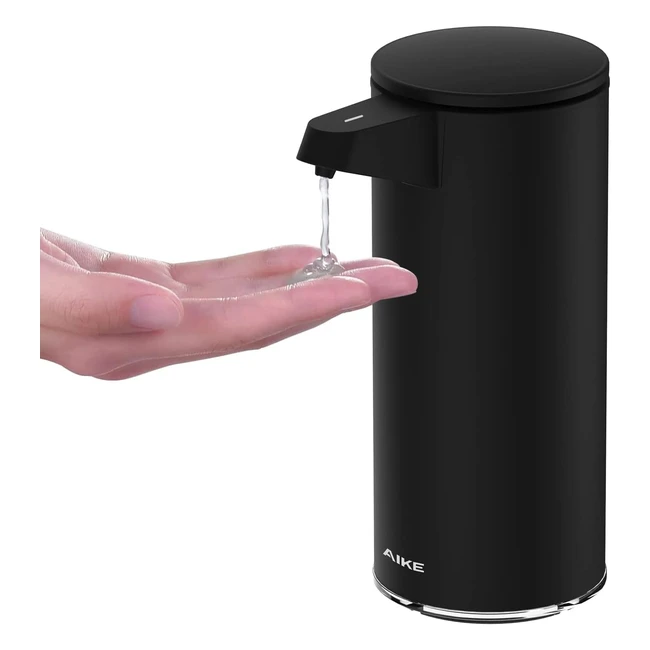 Distributeur de Savon Automatique en Acier Inoxydable 280ml - AIKE AK1333