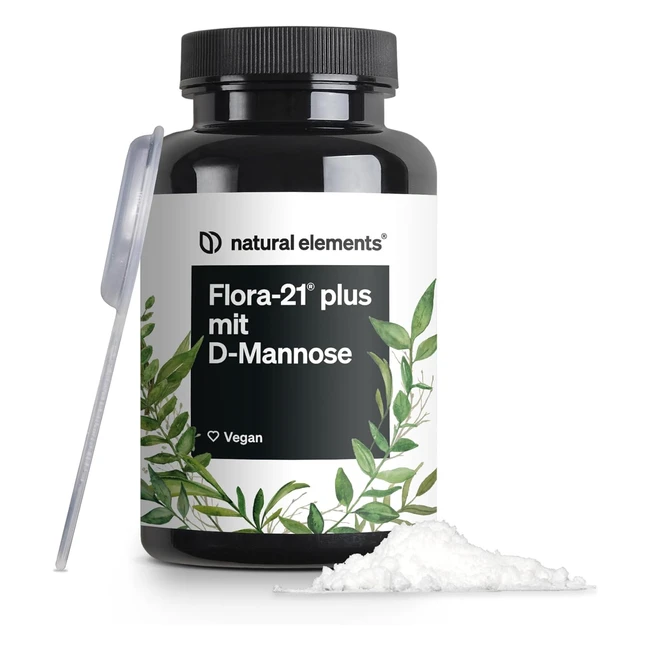 Kulturkomplex mit D-Mannose Pulver 90g, 4 milchsäurebildende Stämme, 4 Mrd. KBE, Dosierlöffel, vegan, hochdosiert