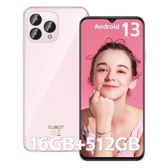 Cubot P80 Smartphone Android 13 512GB ROM 1TB 16GB RAM 658 FHD Telefoni Cellulari 48MP24MP Fotocamere 5200mAh Telefono MT8788 Octa Core Dual SIM 4G FingerprintNFCOTG