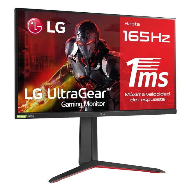 Monitor Gaming LG 27GP850PB 27" IPS 165Hz 1ms 400nit HDMI DisplayPort Negro