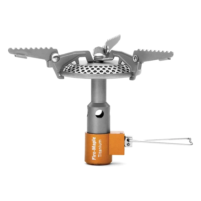 Fornellino a Gas Portatile in Titanio 2300W Ultraleggero FMS116T