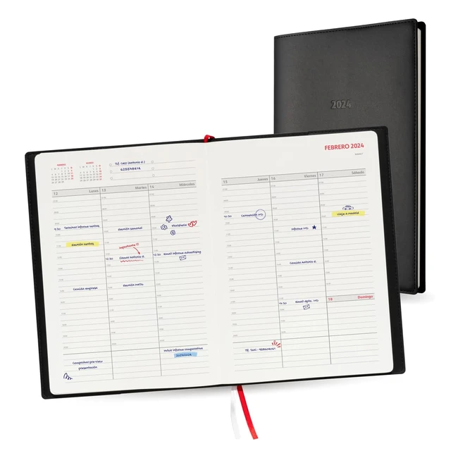 Planificador Semanal 2024 Grupo Erik A4 - Agenda Trabajo