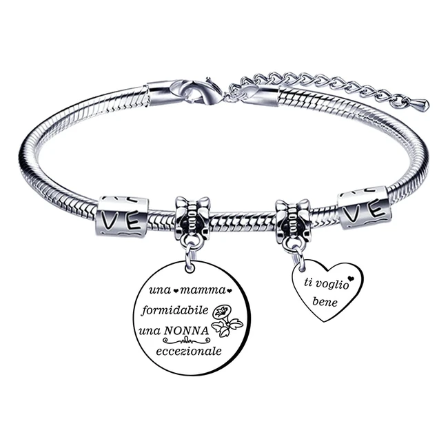 Bracciale Lumengqi per Mamma e Nonna - Regalo Compleanno - Spedizione Gratuita