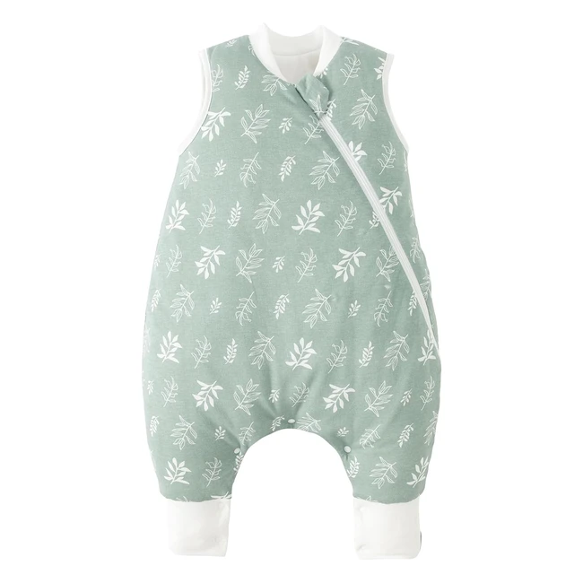 Duomiaomiao 100% Cotton Baby Sleeping Bag with Feet 15 Tog for Boys and Girls