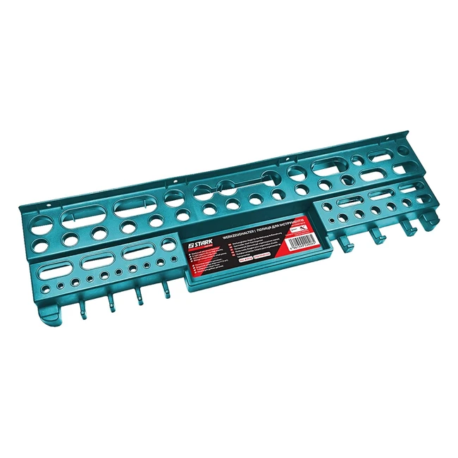 Etagere murale porte-outils Stark pour rangement cles tournevis pinces 610 x 160 x 60 mm