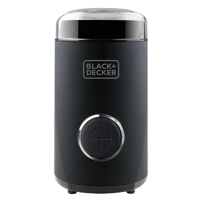 Moulin à Café Électrique Black+Decker BXC-G150E 150W - Réservoir 50g - Acier Inoxydable - Broyage Fin