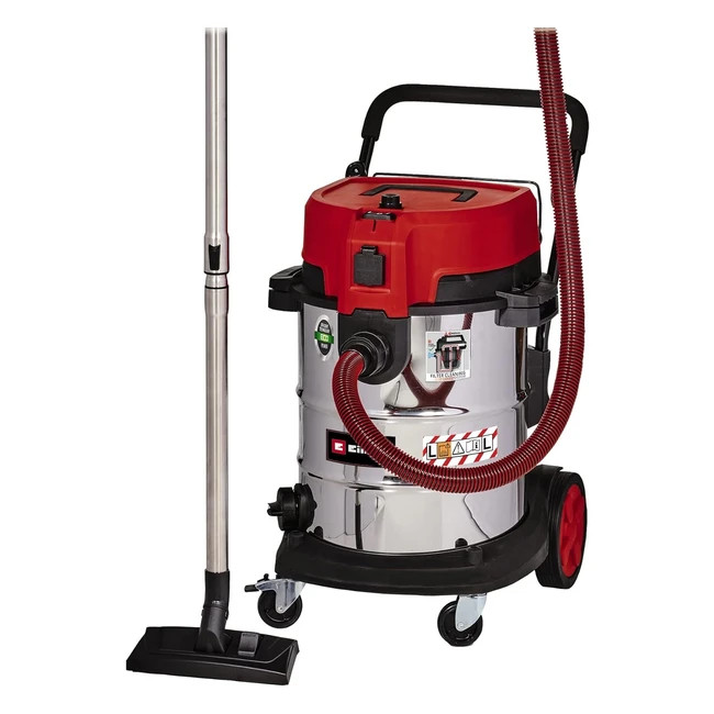 Einhell Wet and Dry Vacuum Cleaner 1600W 50L TEVC 2350 SACL Stainless Steel Cylinder